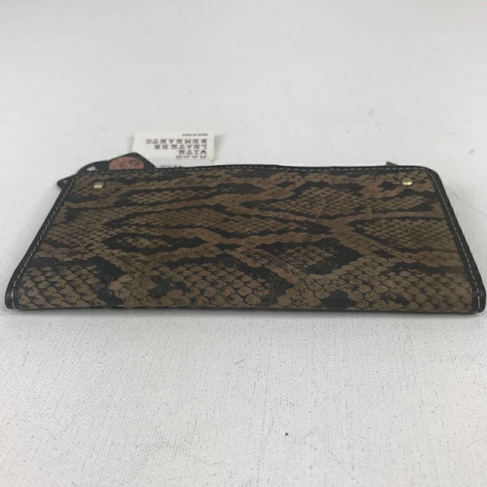 Vaan Python Bifold Wallet NWT NWT - image 6